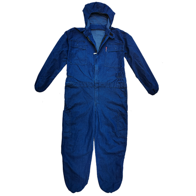 夏季牛仔连体衣套装工装耐磨薄款