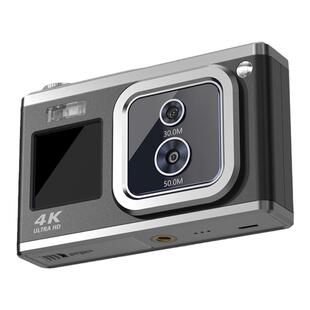 CCD双镜头双屏数码相机学生校园随身卡片机vlog自拍旅游复古礼物