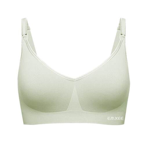嫚熙经典新升级哺乳内衣无缝编织孕期产后喂奶专用文胸聚拢胸罩