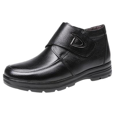 清仓处理!冬季保暖羊毛男士棉鞋