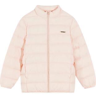 moomoo童装羽绒服男女同款秋冬轻薄舒适保暖时尚潮流短款冬装外套