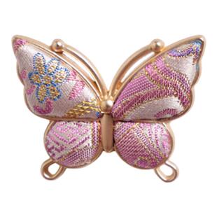 古典美人BI备！！宋锦蝴蝶胸针新中式饰品手工成品国风配饰