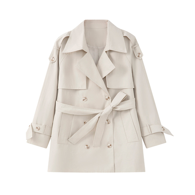 naegvrre小个子双排扣风衣