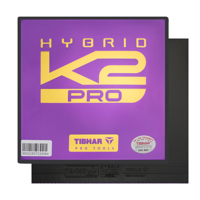 挺拔25新款德国进口K2乒乓球胶皮