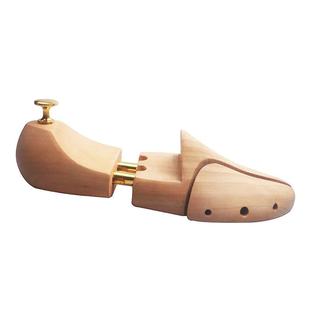 鞋楦实木鞋撑子雪松木鞋栓扩鞋器可调节防皱鞋盾皮鞋定型器撑鞋器