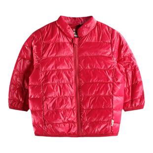 拉比儿童轻薄羽绒服宝宝冬季保暖外套男童女童婴儿内胆秋冬装反季