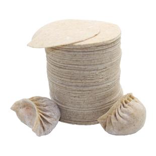 低脂黑全麦饺子皮粗粮面条超薄全麦馄饨皮杂粮荞麦面饺皮蒸水饺皮