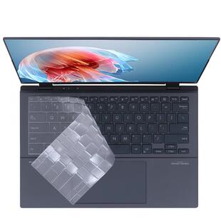 适用华硕灵耀14 双屏键盘膜2025 AI电脑防尘垫UX8406C二代保护膜键位套14寸笔记本2024款(UX8406M）屏幕贴膜