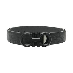 【自营】FERRAGAMO菲拉格慕男士商务休闲牛皮革皮带腰带