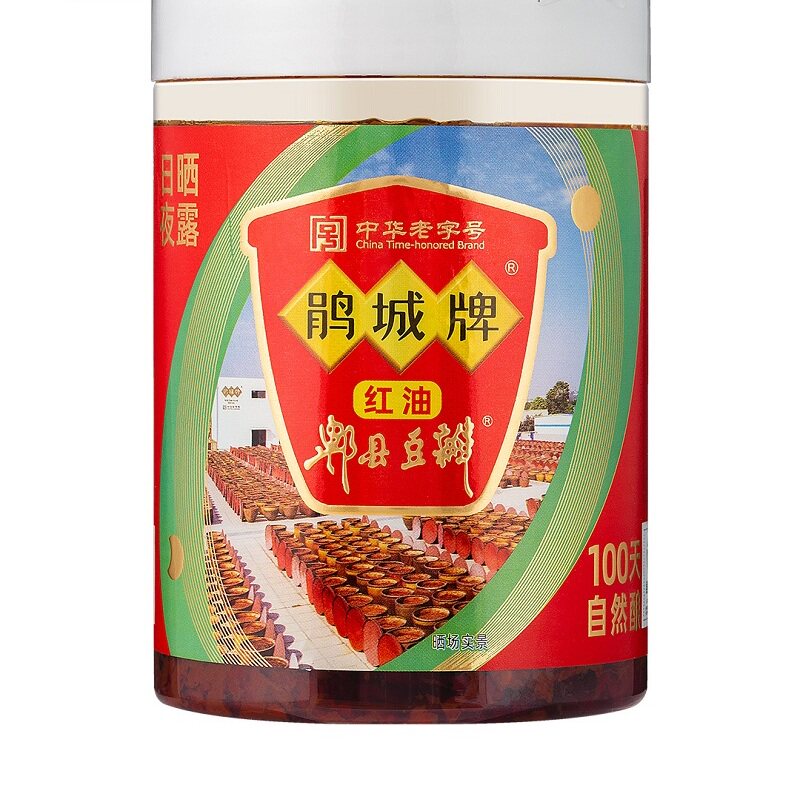 鹃城牌0添加红油豆瓣酱家用