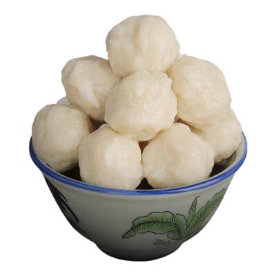 手打墨鱼丸潮汕正宗墨鱼丸无添加花枝丸商用火锅烧烤食材鱼蛋鱼丸