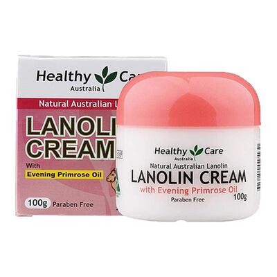 澳大利亚直邮Healthy Care澳葡萄籽月见草维生素E绵羊油面霜正品