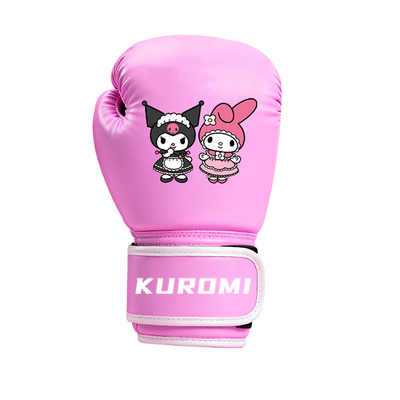 专业透气女孩儿童拳击手套库洛米