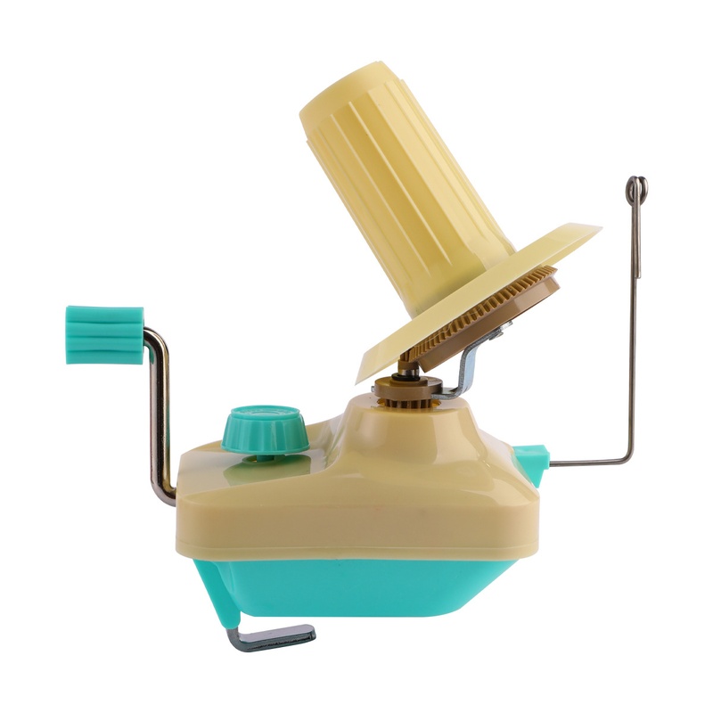 家用手动毛线绕线机器缠半自动器编织绕线红底手摇蓝工具配套底线