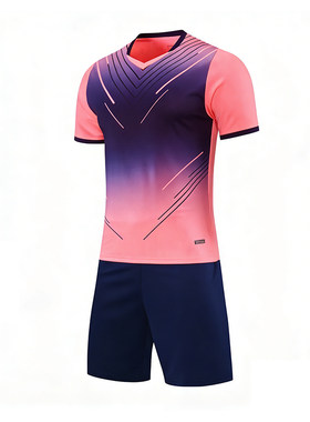 鹿仕尼儿童羽毛球服套装