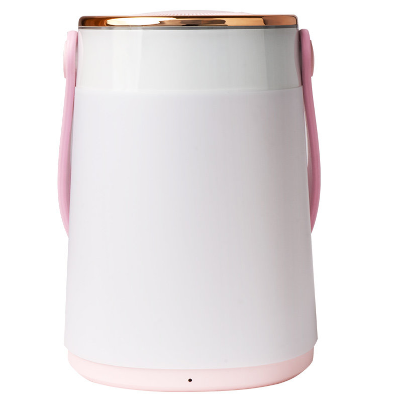 美的小夜灯充插两用台灯具床头柔光护眼卧室走廊宿舍儿童学生便携