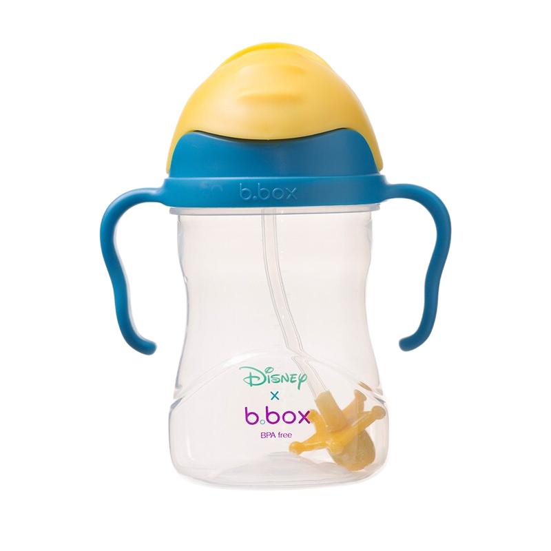 b.box儿童水杯重力球吸管杯迪士尼版 bbox宝宝学饮杯240ml第三代