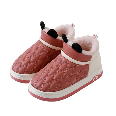 冬季鲁泰高帮皮棉鞋轻便雪地靴