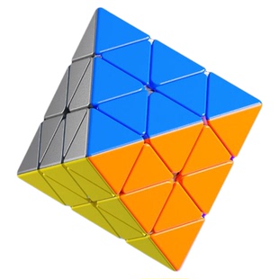 圣手FTO八面体魔方磁力版高难度高颜值新年春节儿童益智玩具礼物