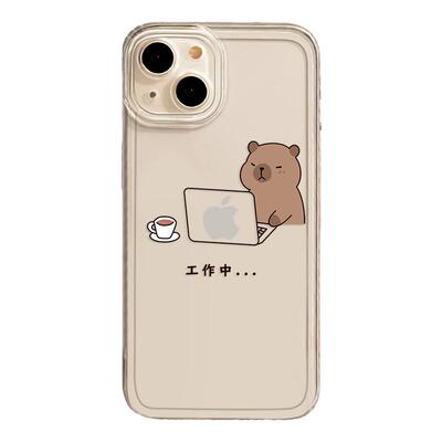 创意卡皮巴拉手机壳适用苹果系列