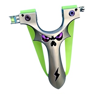 户外高精度竞技弹弓重炮恶魔9025弹弓大威力5代小怪兽反曲金属