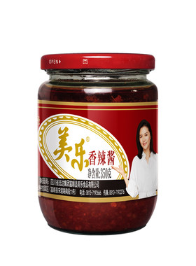 美乐香辣酱富顺特产4瓶装