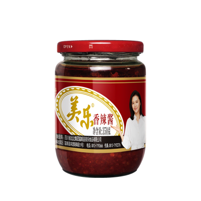 美乐香辣酱富顺特产4瓶装