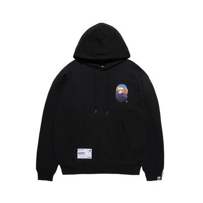 巅珠穆朗玛峰猿人圆领卫衣BAPE