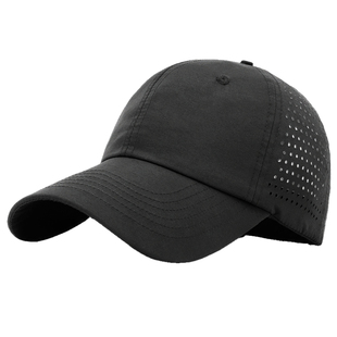 速干运动帽子男夏季薄款透气鸭舌帽大头围户外防晒太阳帽棒球帽女