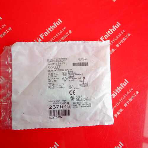 议价Balluff BES00EF 巴鲁夫全新感测器 BES M12ME-PSC40B-S04G-0