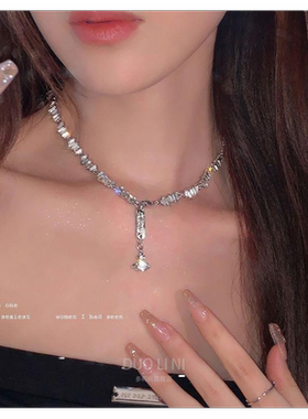 全场项链多莉妮锁骨链