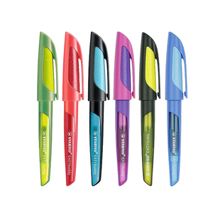 德国思笔乐stabilo热可擦钢笔小学生专用儿童小学三四年级热擦墨囊钢笔练字硬笔书法矫正钢笔吸墨文具可替换