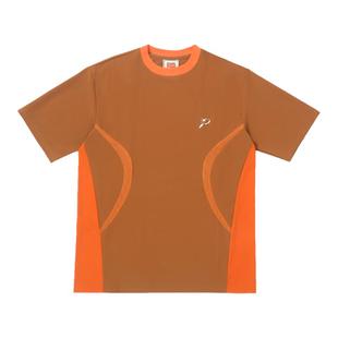 PuffFrog Colorblock Jersey Tee网眼拼布防水短袖男女球衣T恤