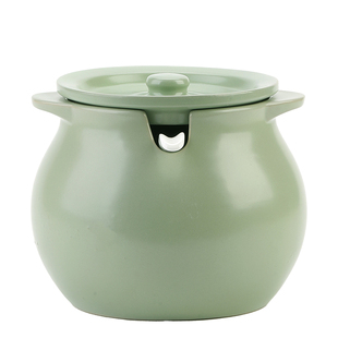 猪油罐家用带盖耐高温陶瓷厨房辣椒油罐油泼辣子商用调料盒大容量