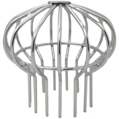 室外大排水304地漏防堵罩楼顶天台雨水管防树叶75PVC过滤网下水道