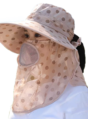 欢瑾干农活田园女夏季大檐