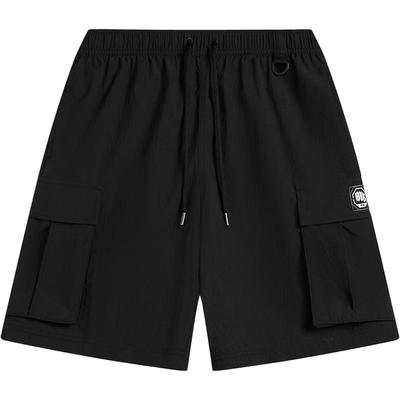 李宁凉爽宽松男运动短裤