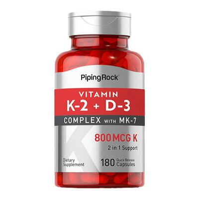 美国维生素k2软胶囊100mcg中老年