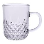 家用花茶杯套装加厚耐热玻璃杯带把杯水杯无铅果汁杯牛奶杯泡茶杯