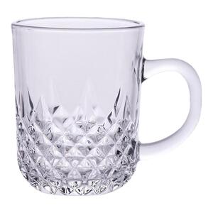 家用花茶杯套装加厚耐热玻璃杯带把杯水杯无铅果汁杯牛奶杯泡茶杯