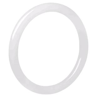 天然新疆和田羊脂白玉阿富汗玉美人条叮当镯女金丝玉小细圆条手镯