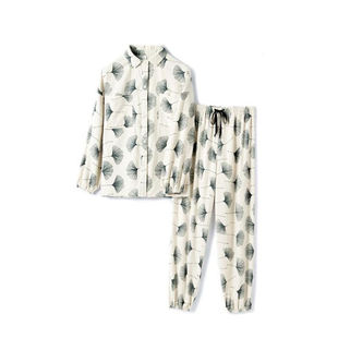 睡衣女秋冬纯棉磨毛绒布可爱卡通长袖男士加厚保暖情侣春秋家居服