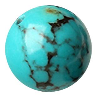 7A优选乌兰花绿松石散珠子桶珠手串diy手工菱镁矿手链铁线高瓷