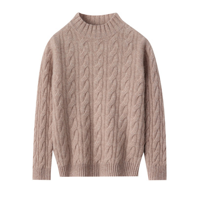 大童针织毛衣麻花加厚羊毛衫儿童