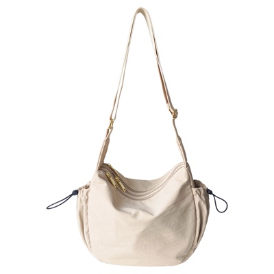 大容量休闲通勤轻便多口袋斜挎包