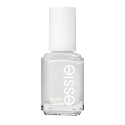 essie指甲油漆光法式纯白色