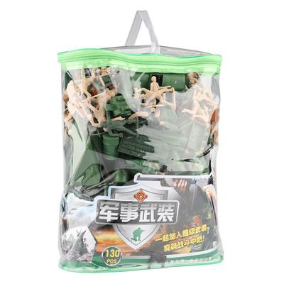 JEU旧义塑料积木玩具小兵人