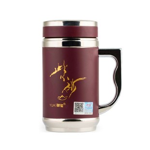 磁化杯 紫砂内胆保健养生紫沙不锈钢防结石磁性水杯茶杯礼品刻字