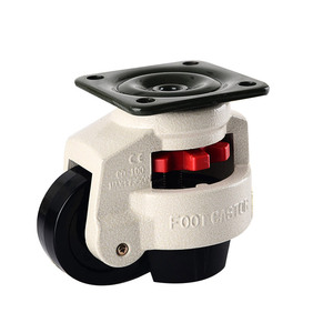 水平调节轮福马轮GD40F60F80F100F120150F万向轮支撑脚轮复合脚轮