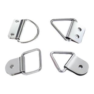 不锈钢半圆D型拉环D字扣背带箱包拉环箱子固定吊环三角形方形拉手